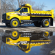 Illustration for article titled Ford Turned The 2016 F-750 Into A Gigantic Tonka Toy Because Awesome